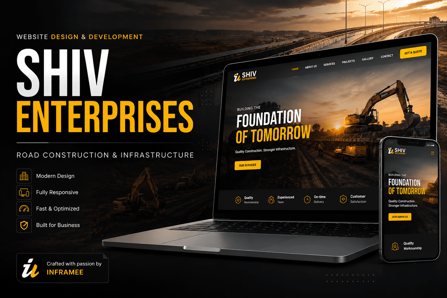 Shiv Enterprises Website